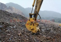 湖北武漢高頻液壓破碎錘現場施工